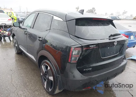 2025 Nissan Kicks Sr Fwd из США, поврежденный, VIN 3N8AP6DA6SL437856